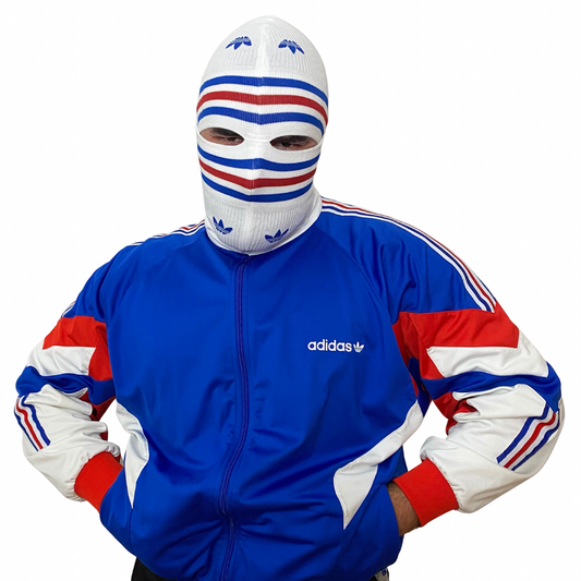 Adidas Balaclava White - Blue - Red
