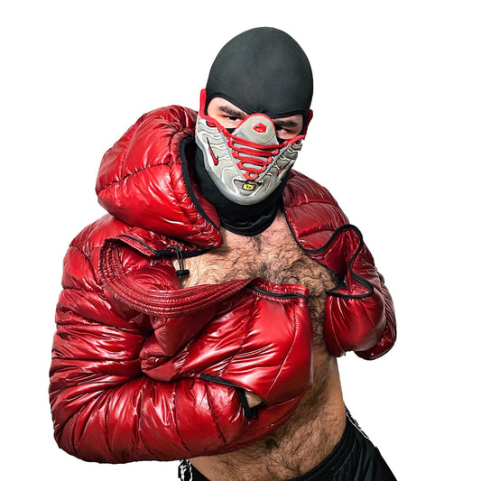 Air Max Tn Grey - Red Mask