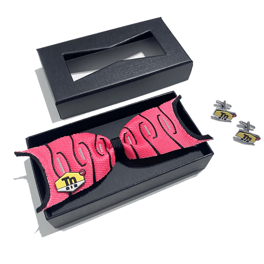 Air Max Tn Pink Bow Tie & Cufflinks