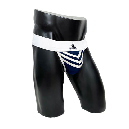 Adidas Sport Navy Blue Jockstrap/Thong 2.0