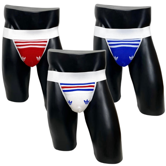Adidas Originals Multicolor Socks Jockstrap/Thong Pack of 3