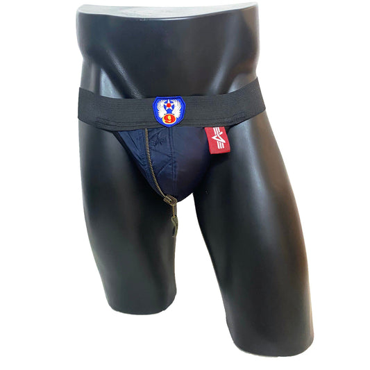 Alpha Industries Dark Blue Jockstrap/Thong 4.0