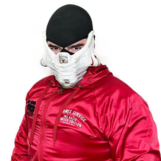 Nike Shox NZ Red - White Mask