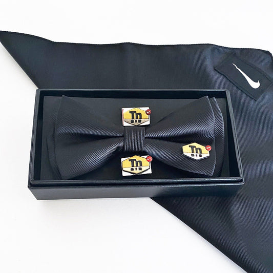 Tn Bow Tie, Tn Cufflinks and Nike Pocket Square