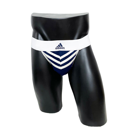 Adidas Sport Navy Blue Jockstrap/Thong 2.0