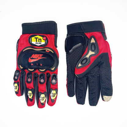 Nike Air Max Motorbike Gloves Red 2.0