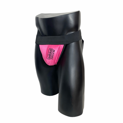 Adidas Chile 62 Black/Pink Pocket Jockstrap/Thong