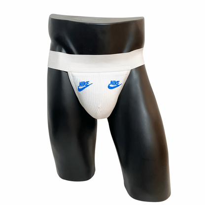 Nike Socks White/Blue Jockstrap/Thong