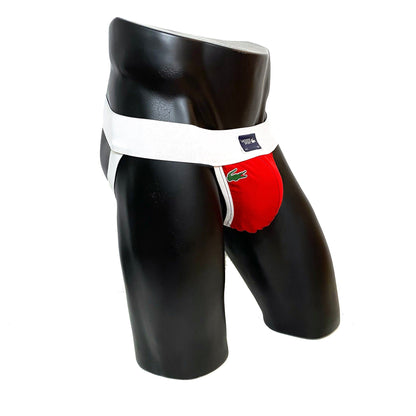 Lacoste Red Jockstrap/Thong 2.0