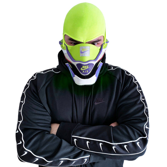 Air Max 90 Green Envy Mask - LED lights