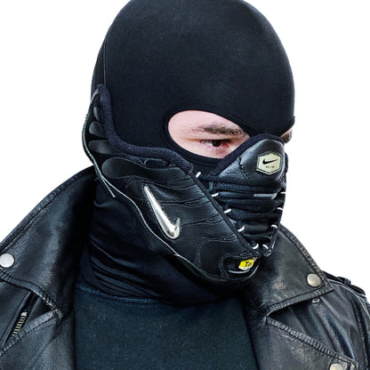 Air Max Tn Black Leather Mask