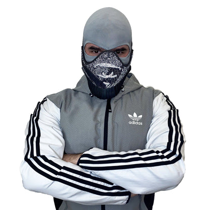 Yeezy Boost 350 V2 Black Reflective Mask